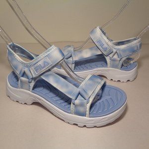 Fila Size 10 M ANDROS Tie Dye New Sport Sandals